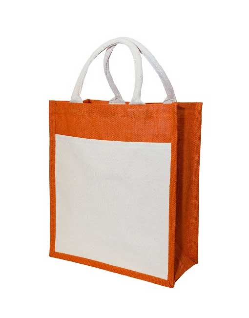 JB04 Jute Bag Orange
